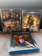 Pirates des Caraïbes + Alice au pays des merveilles Blu-ray, Enlèvement ou Envoi, Comme neuf, Aventure