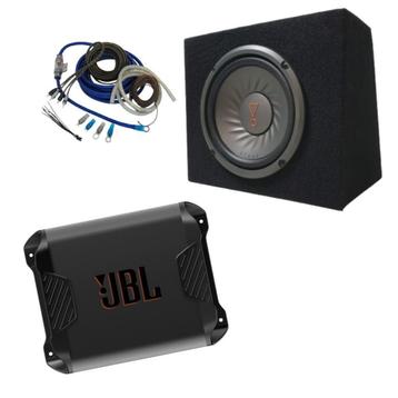 JBL A652 versterker + 12 Inch Subwoofer Set beschikbaar voor biedingen