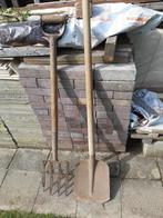 vieux outils de jardinage, Jardin & Terrasse, Outils à main, Enlèvement, Utilisé