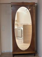 Antieke mooi versierde ruime kast met spiegeldeur, Enlèvement