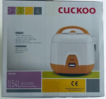 Cuckoo CR-0331 Rijstkoker Wit, Oranje nieuw