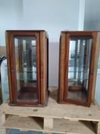 Vitrines vintage, Gebruikt, Eikenhout, Ophalen