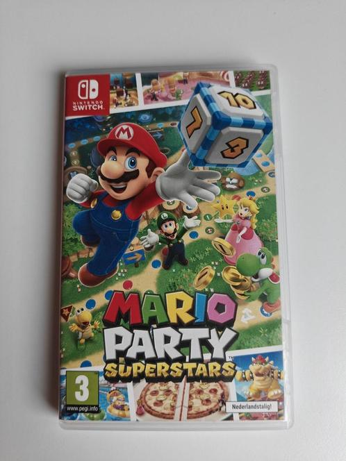 Mario Party Superstars, Games en Spelcomputers, Games | Nintendo Switch, Zo goed als nieuw, Overige genres, Vanaf 3 jaar, Online
