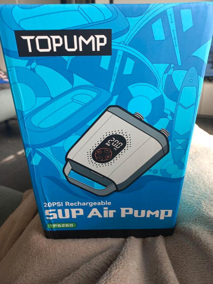 Toppump 20 psi sup air pump, Caravans en Kamperen, Luchtpompen, Nieuw, Ophalen of Verzenden
