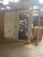 Pvc voordeur met zijlicht en glas, Ophalen, Glas
