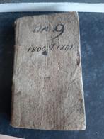 almanach liège 1800 1801 ourte IX, Comme neuf, Enlèvement ou Envoi