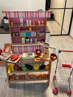 Houten speelwinkeltje, Ophalen, Gebruikt