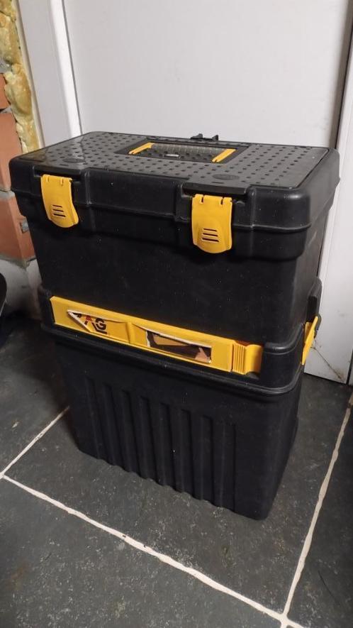 2 ZAG werkkoffers, Doe-het-zelf en Bouw, Gereedschapskisten, Gebruikt, Ophalen