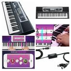 Keyboard piano Yamaha + Roland Midi :  simply piano, flow, Muziek en Instrumenten, Keyboards, Ophalen of Verzenden, 61 toetsen