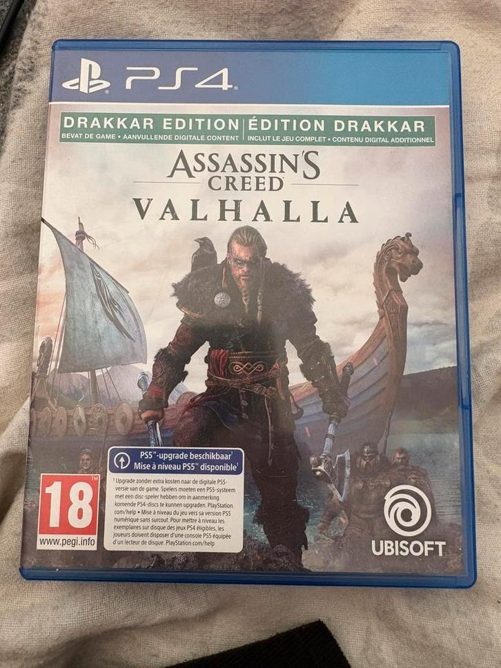 Assassin's Creed Valhalla Drakkar Edition Incl. PS5 Upgrade, Games en Spelcomputers, Games | Sony PlayStation 4, Zo goed als nieuw