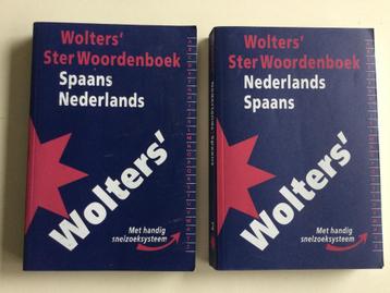 Wolters woordenboek :Nederl/Spaans/Nederlands beschikbaar voor biedingen