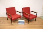 Set van 2 Vintage Spectrum SZ30 Stoelen van Hein Stolle