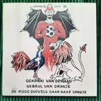 Ultra zeldzame Rode Duivels Oranje WK tegel fiance keramiek, Verzamelen, Ophalen of Verzenden, Zo goed als nieuw
