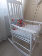 Schommelstoel childwood, Ophalen, Gebruikt, Wit, Eén