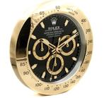 Horloge Murale Rolex Cosmograph Daytona Gold Black, Nieuw, Wandklok, Verzenden