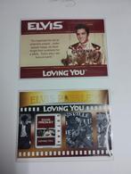 2 postzegelsblokken van Elvis Presley per stuk 10 euro kleur, Postzegels en Munten, Ophalen