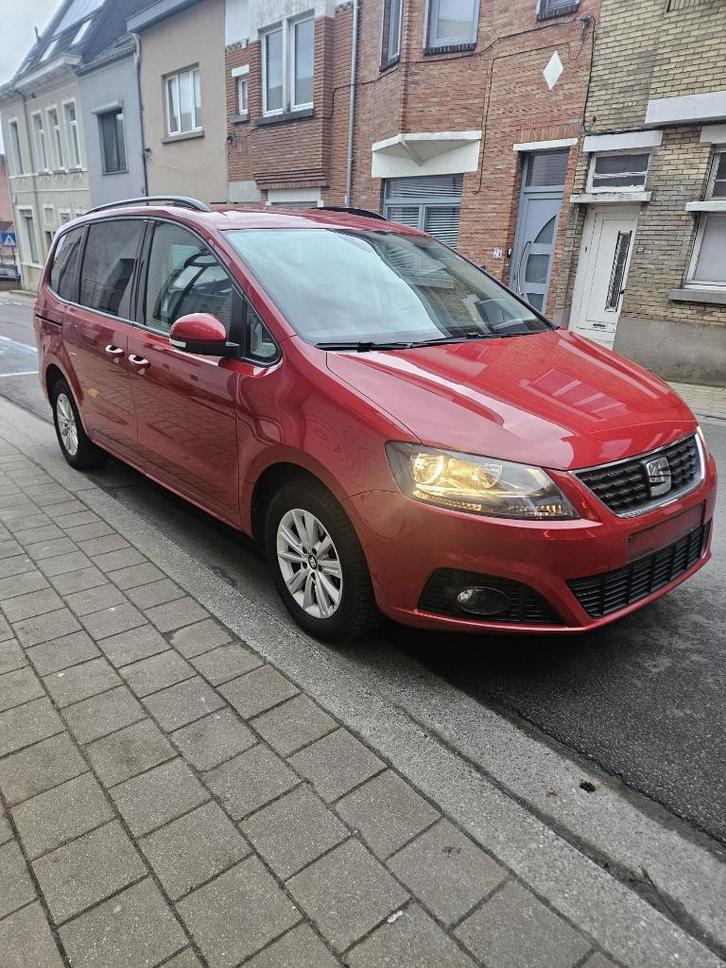 SEAT Alhambra 2.0/7 sièges/Euro 6D/Oh, livret H, Autos, Volkswagen, Particulier, Sharan, ABS, Caméra de recul, Phares directionnels