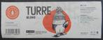 Bieretiket Turre Blond Brouwerij De Hoeve Brouwers (10v0), Verzenden, Gebruikt