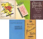 lot de 5 anciens catalogues de timbres, Postzegels en Munten, Postzegels | Toebehoren, Ophalen of Verzenden, Catalogus