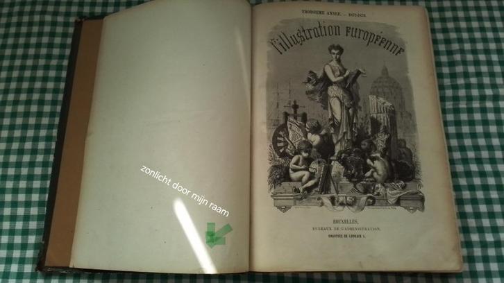 L’ILLUSTRATION EUROPÉENNE , 3de jaargang 1872, Antiek en Kunst, Antiek | Boeken en Manuscripten, Ophalen of Verzenden