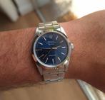 Rolex Air King 14000 met blauwe wijzerplaat., Handtassen en Accessoires, Horloges | Heren, Ophalen, Polshorloge, Zo goed als nieuw