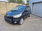 Hyundai i10 1.2i, 96.000km, Clim, impec, Garantie 12 mois., Stof, Zwart, 4 cilinders, 110 g/km