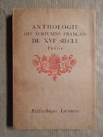 Anthologie des Écrivains Français [XVe/XVIe s.] Poésie- 1923, Livres, Utilisé, Enlèvement ou Envoi, Plusieurs auteurs, Gauthier-Ferrières