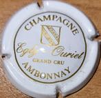 Champagnecapsule EGLY-OURIET wit & goud nr 08, Ophalen of Verzenden, Nieuw, Frankrijk, Champagne