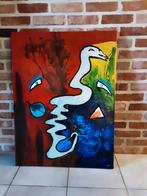 Modern Abstract schilderij titel ”Snake In The Grass ”., Enlèvement