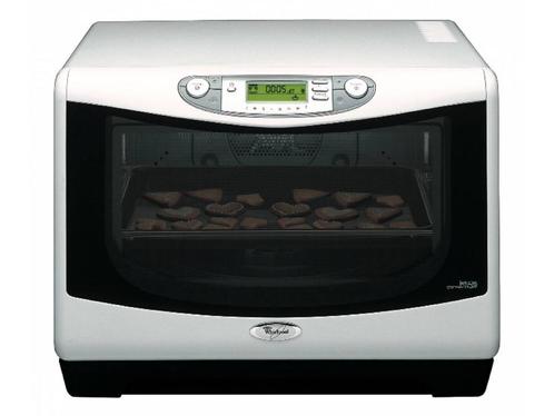 Microgolf Combi Whirlpool JT-357/WH (White), Electroménager, Micro-ondes, Comme neuf, Autoportant, 45 à 60 cm, Gril, Air chaud