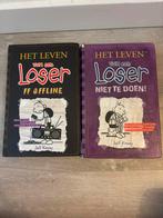 2 boeken ‘Het leven van een loser’, Ophalen, Zo goed als nieuw, Jeff Kinney