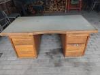 Massief houten bureau, Huis en Inrichting, Ophalen, Gebruikt, Bureau