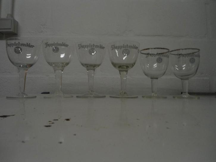 Trappistenbier- en westmalle glazen allerlei soorten  nieuw, Collections, Marques de bière, Neuf, Verre ou Verres, Enlèvement ou Envoi