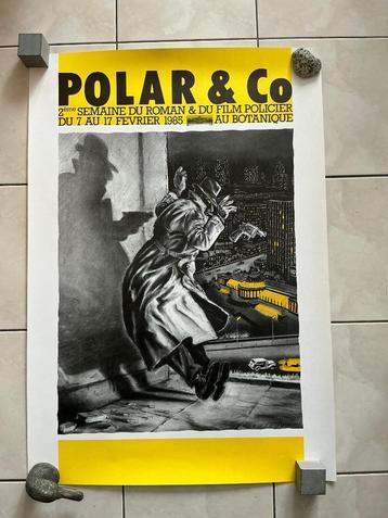 Poster, Polar en C, bij Botanic, 1985. Lejeune.