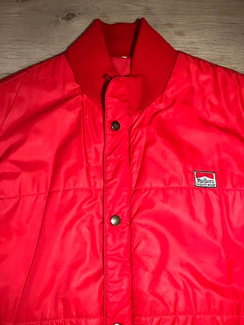 Vintage Marlboro Leisure vest, Kleding | Heren, Bodywarmers, Gedragen, Maat 48/50 (M), Rood, Ophalen of Verzenden
