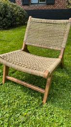 Lounge chair grid notelaar origineel Marrakesh, Nieuw, Stapelbaar, Hout, Ophalen