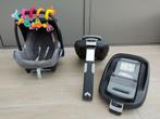 Maxi-cosi inclusief 2x Familyfix Isofix, incl. speelspiraal, Kinderen en Baby's, Autostoeltjes, Maxi-Cosi, Gebruikt, Ophalen, Isofix