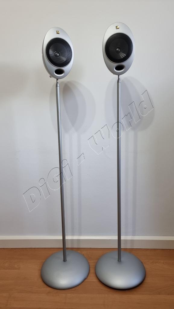 KEF KHT 2005.2 speaker met stand, Audio, Tv en Foto, Luidsprekerboxen, Zo goed als nieuw, Front, Rear of Stereo speakers, 60 tot 120 watt