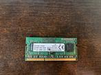 Kingsston DDR3 4Gb, Computers en Software, RAM geheugen, Gebruikt, 4 GB, Laptop, DDR3