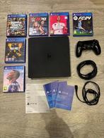 Playstation 4 slim 1TB + 6 games, Games en Spelcomputers, Spelcomputers | Sony PlayStation 4, Ophalen of Verzenden, Met 1 controller