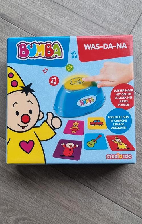 Bumba Spel ´Was-da-na´, Kinderen en Baby's, Speelgoed | Educatief en Creatief, Zo goed als nieuw, Taal en Lezen, Ontdekken, Met geluid