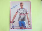 wielerkaart 1991 team tonton tapis francis moreau  signe, Sports & Fitness, Comme neuf, Envoi