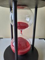 Zandloper met rood zand, Huis en Inrichting, Ophalen, Zo goed als nieuw