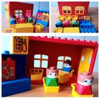 Lego duplo jaren 80 2sets .huisje,meubels,trein,figuren ., Comme neuf, Duplo, Enlèvement ou Envoi