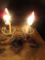 kristallen 'Marie-Therese' verlichting luchter + tafellamp, Antiek en Kunst, Antiek | Verlichting, Ophalen