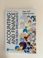 Accounting and finance - 11th edition, Boeken, Studieboeken en Cursussen, Peter Atrill & Eddie McLaney, Ophalen of Verzenden, Zo goed als nieuw