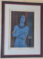 Félix Labisse - Surrealistische schilderkunst „Vrouw met een, Antiek en Kunst, Kunst | Litho's en Zeefdrukken, Ophalen
