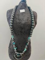 Collier hématite et turquoise, Enlèvement ou Envoi, Neuf