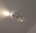 Plafondspot met 2 lampen - bijna nieuw, Ophalen of Verzenden, Zo goed als nieuw