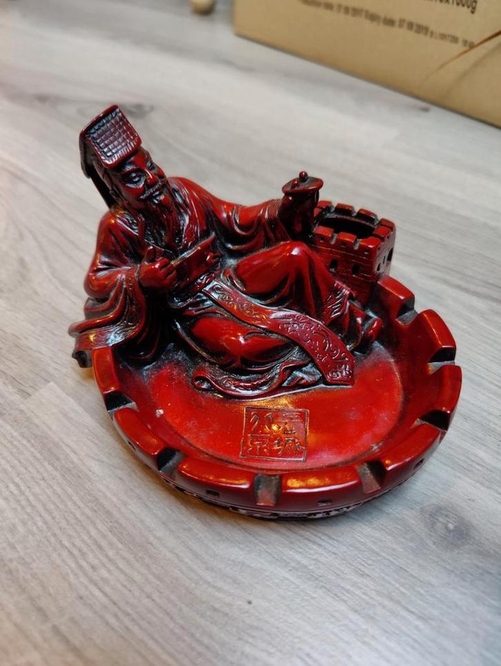 Zware asbak of decoratief stuk, Verzamelen, Rookartikelen, Aanstekers en Luciferdoosjes, Zo goed als nieuw, Asbak, Ophalen of Verzenden